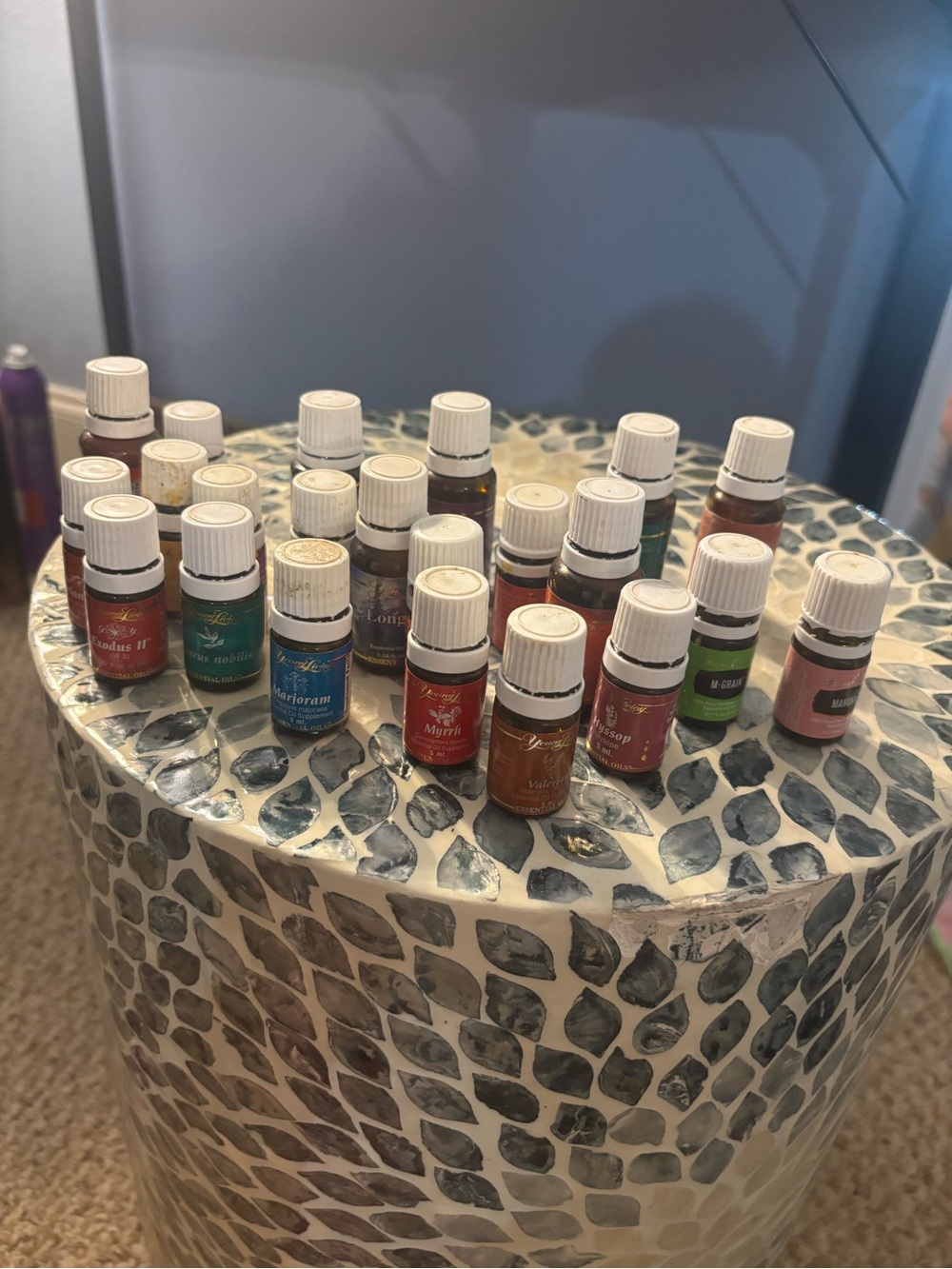 Assorted Young Living Essential oils- mostly full!